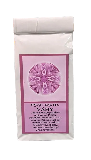 Čaj - váhy