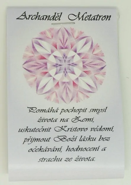 Čajíček - archanděl Metatron