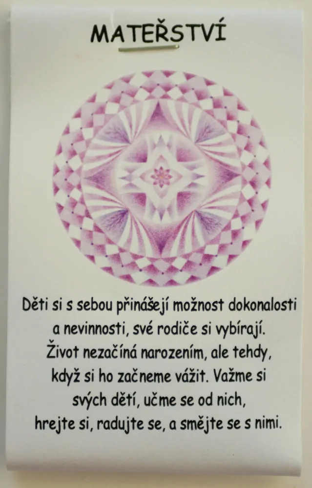 Čajíček - mateřství