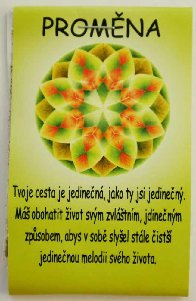 Čajíček - proměna