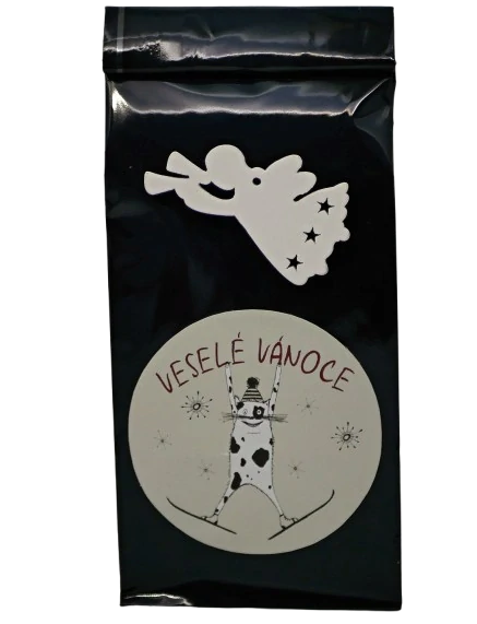 Čaj - lyžař - s ozdobou – gun powder