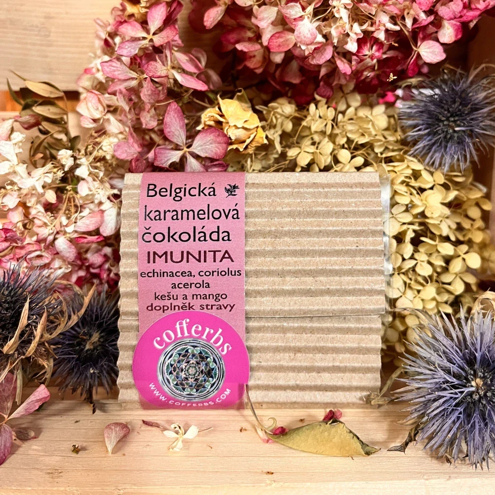 Belgická karamelová čokoláda - IMUNITA
