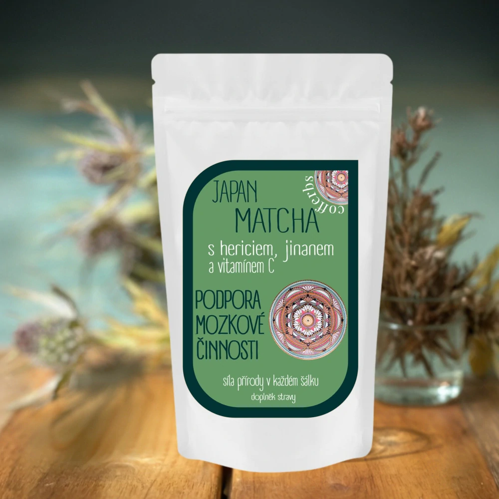 Matcha - podpora mozkové činnosti