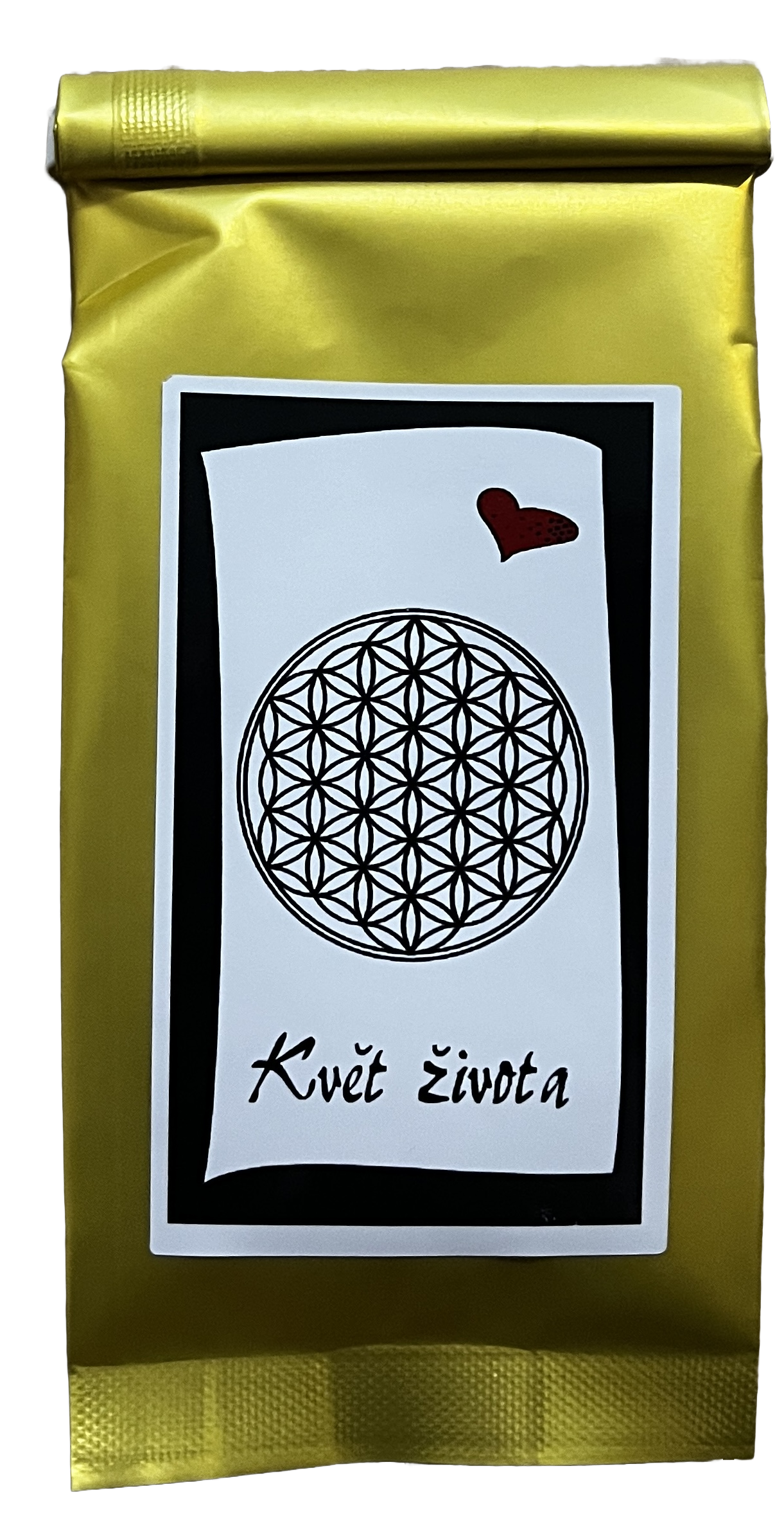 Horká čokoláda - květ života