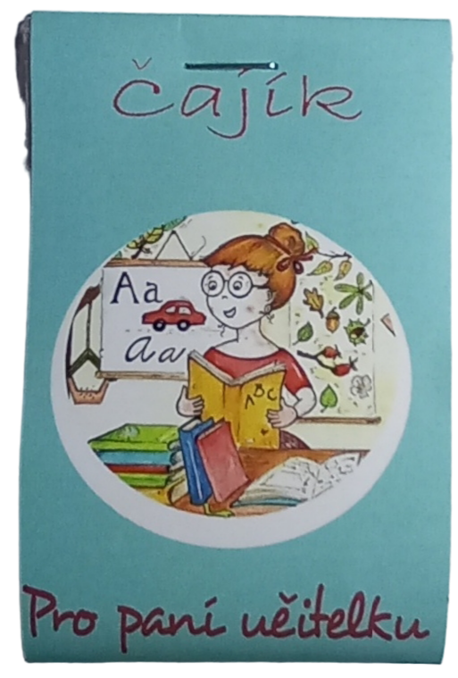 Čajíček - učitelka modrá
