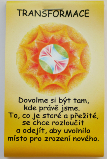 Čajíček - transformace