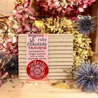 Belgická ruby čokoláda - TRÁVENÍ