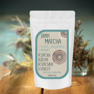 Matcha - podpora duševní rovnováhy a vitality