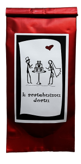 Horká čokoláda - k svatebnímu dortu