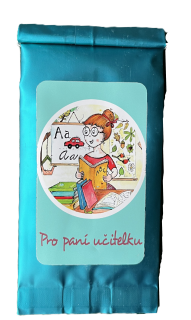 Horká čokoláda - paní učitelku modrá