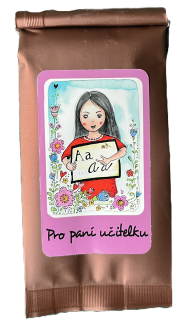 Horká čokoláda - paní učitelku růžová