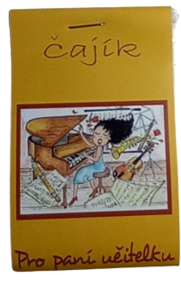 Čajíček - učitelka oranžová