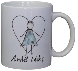 Hrnek - anděl lásky
